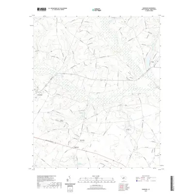 2020 Map of Oakwood, 2020 Print