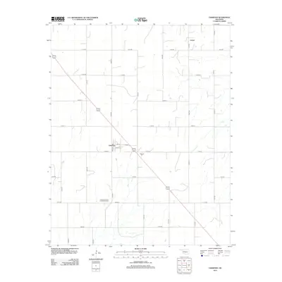 2012 Map of Oakwood, 2012 Print