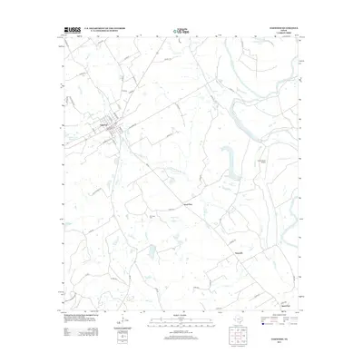 2013 Map of Oakwood, 2013 Print
