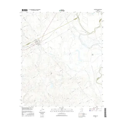2016 Map of Oakwood, 2016 Print