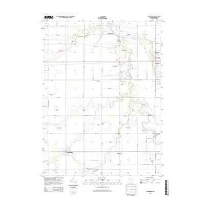 2013 Map of Oakwood, 2013 Print