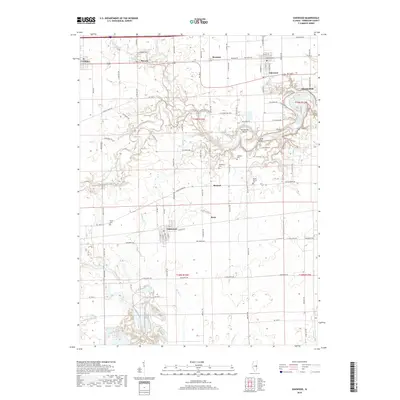 2018 Map of Oakwood, 2018 Print