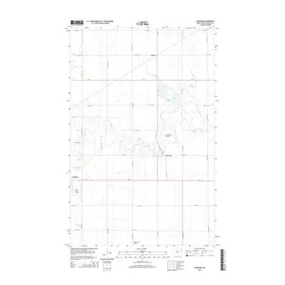 2014 Map of Oakwood, 2014 Print
