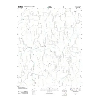 2011 Map of Oark, 2011 Print