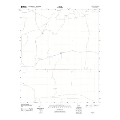 2010 Map of Oasis, 2010 Print
