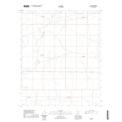 2020 Map of Oasis, 2020 Print