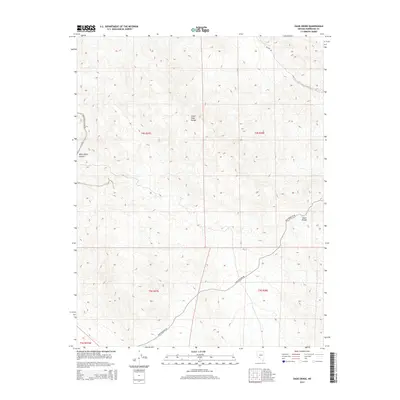 2014 Map of Oasis Divide, 2014 Print