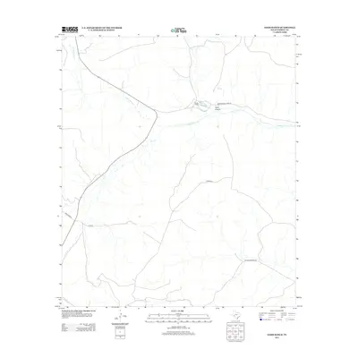 2012 Map of Oasis Ranch, 2012 Print