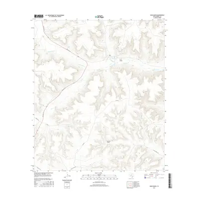 2016 Map of Oasis Ranch, 2016 Print
