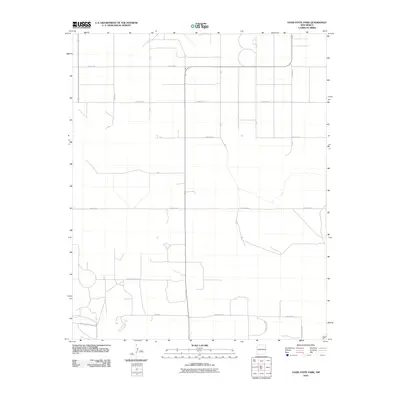 2010 Map of Oasis State Park, 2010 Print