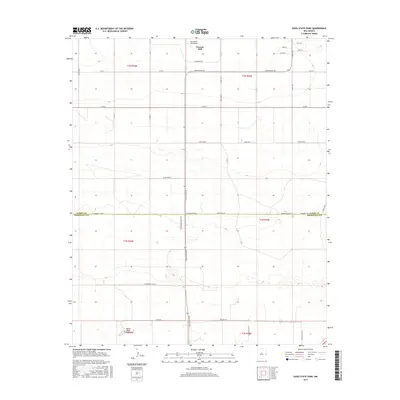 2017 Map of Oasis State Park, 2017 Print
