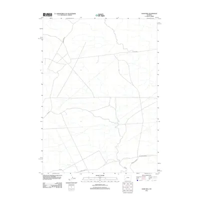 2012 Map of Oasis Well, 2012 Print