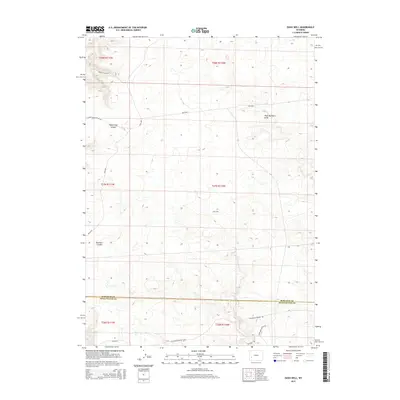 2015 Map of Oasis Well, 2015 Print