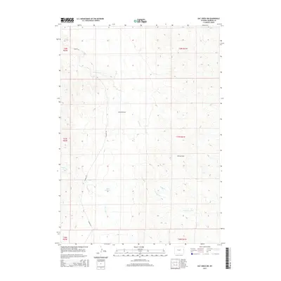 2015 Map of Oat Creek NW, 2015 Print