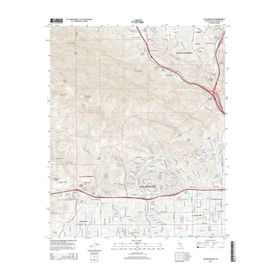 2015 Map of Oat Mountain, 2015 Print