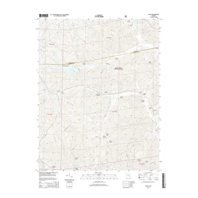 2015 Map of Oates, 2015 Print