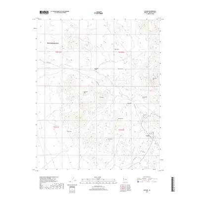 2018 Map of Oatman, 2018 Print