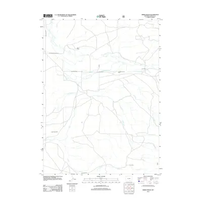 2012 Map of Oberg Ranch, 2012 Print