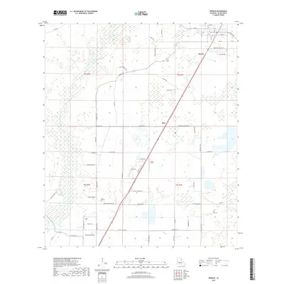 2018 Map of Oberlin, 2018 Print