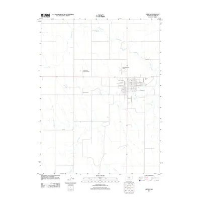 2012 Map of Oberlin, 2012 Print