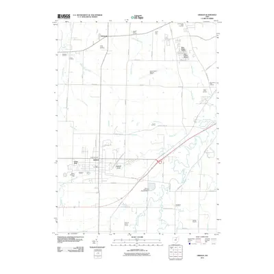 2010 Map of Oberlin, 2010 Print