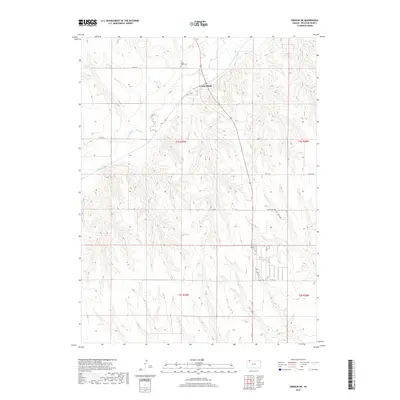 2018 Map of Oberlin NE, 2018 Print