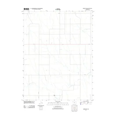 2012 Map of Oberlin SW, 2012 Print