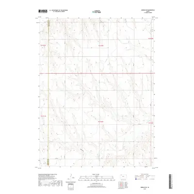 2018 Map of Oberlin SW, 2018 Print