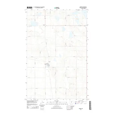 2014 Map of Oberon, 2014 Print
