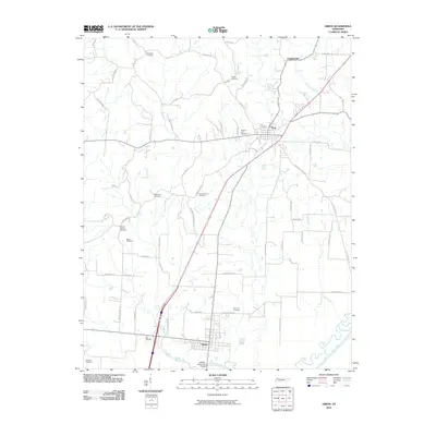 2010 Map of Obion, 2010 Print