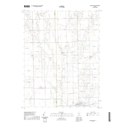 2021 Map of Oblong North, 2021 Print