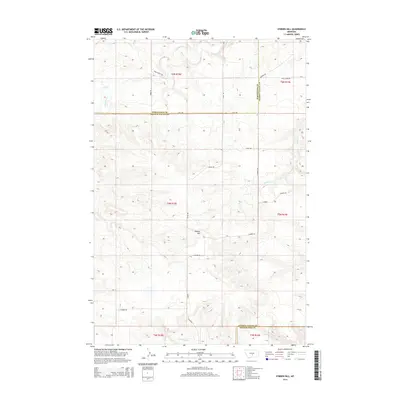 2014 Map of O'Brien Hill, 2014 Print