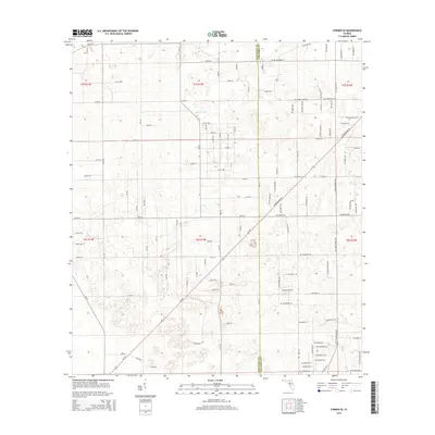 2015 Map of O'Brien SE, 2015 Print