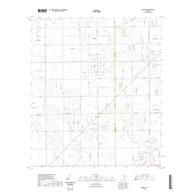 2021 Map of O'Brien SE, 2021 Print