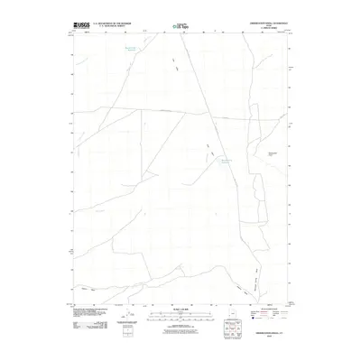 2010 Map of Observation Knoll, 2010 Print