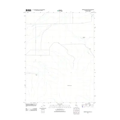 2012 Map of Observation Peak, 2012 Print