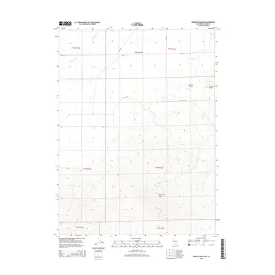 2015 Map of Observation Peak, 2015 Print
