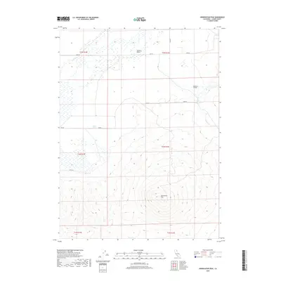 2018 Map of Observation Peak, 2018 Print
