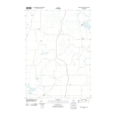 2010 Map of Observatory Hill, 2010 Print