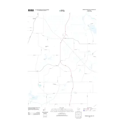 2013 Map of Observatory Hill, 2013 Print