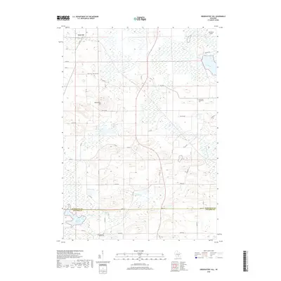 2018 Map of Observatory Hill, 2018 Print
