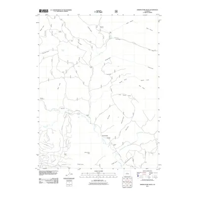 2011 Map of Observatory Rock, 2011 Print