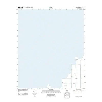 2012 Map of Obsidian Butte, 2012 Print