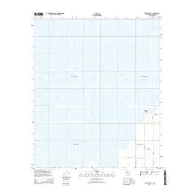 2015 Map of Obsidian Butte, 2015 Print