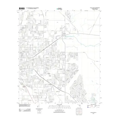 2012 Map of Ocala East, 2012 Print