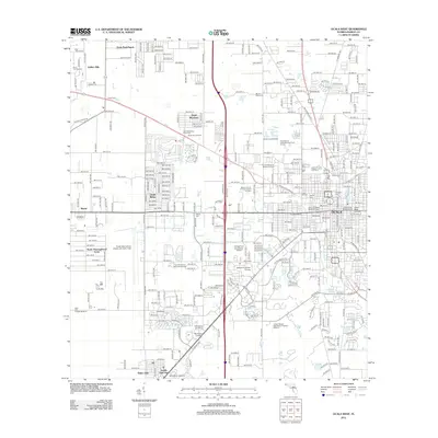 2012 Map of Ocala West, 2012 Print