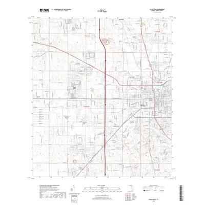 2018 Map of Ocala West, 2018 Print
