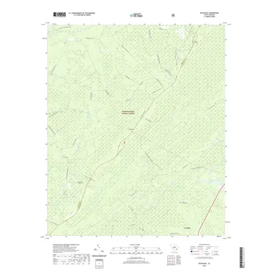 2020 Map of Ocean Bay, 2020 Print