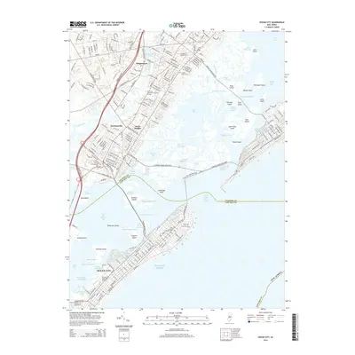 2014 Map of Ocean City, 2014 Print