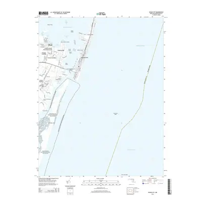 2014 Map of Ocean City, 2014 Print